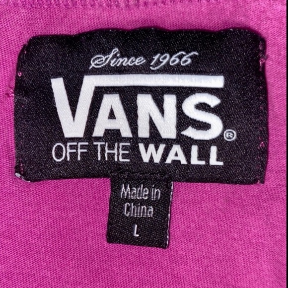 Vans Magenta Women’s Large Skater Midi Dress 3/4 Sleeve w Waist Ties - Picture 5 of 8